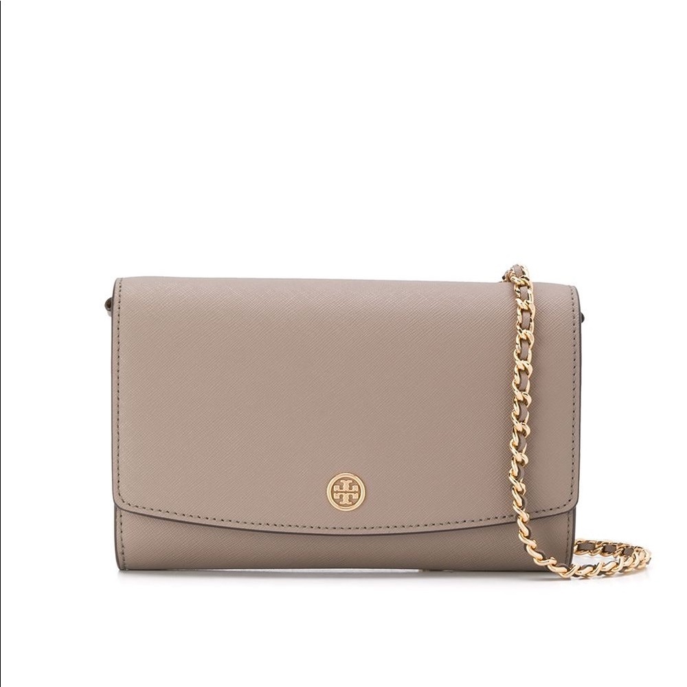 Tory Burch Foldover Logo Crossbody Bag